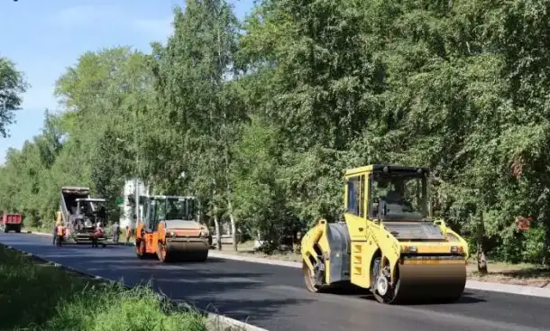 Асфальтирование в Новосибирске Бердске, фотография 1