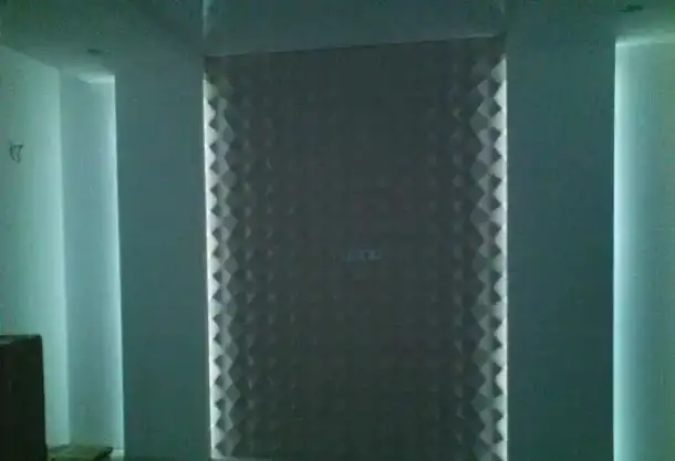 Выполняю монтаж гипсовых 3D панелей, фотография 2