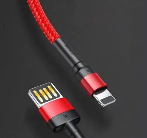 Кабель Baseus Lightning(1m) -Red, фотография 1