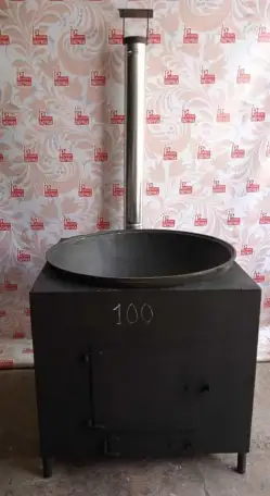 Печь под казан 100л, фотография 1