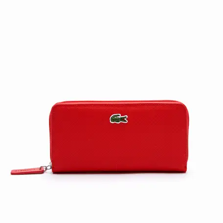 Кошелёк lacoste l.12.12 concept petit pique на 12 карт на молнии, фотография 1