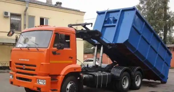 Вывоз мусора пухто 27м3, аренда пухто 27м3, фотография 1