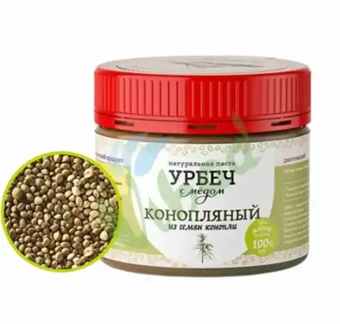 Паста Урбеч конопляный 100мл (Vitauct), фотография 1