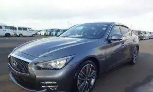Спортивный седан гибридный NISSAN SKYLINE кузов HNV37 полный привод 4 wd пробег 8 тыс км, фотография 1