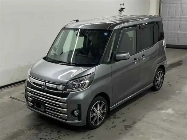 Микровэн турбо кей-кар Mitsubishi EK Space кузов B11A минивэн модификация Custom T Safety Package, фотография 4