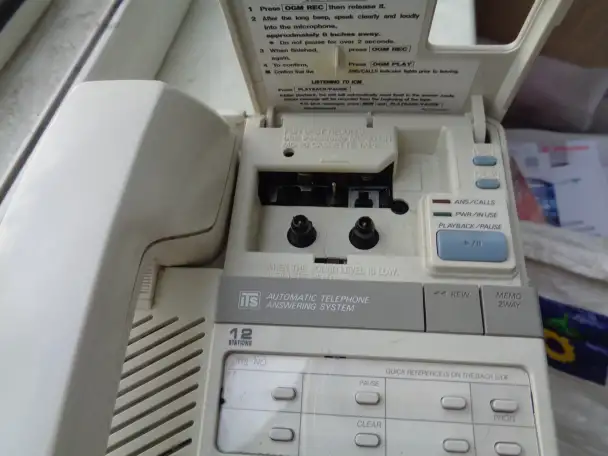 Телефон настольный PANASONIC KX-T2395B easa-phone, фотография 4