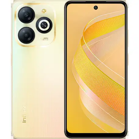 Смартфон infinix smart 8 4/128gb золотистый ru, фотография 2