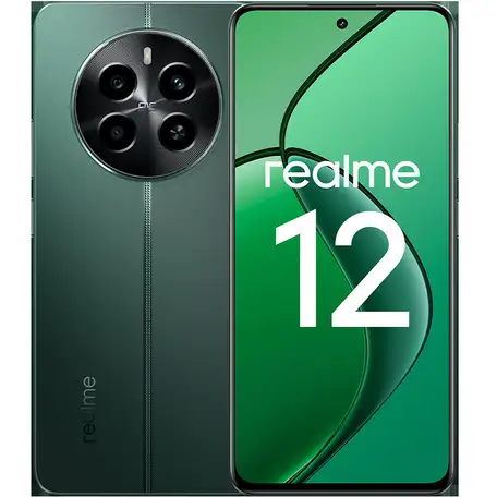 Смартфон realme 12 8/256gb, pioneer green ru, фотография 2