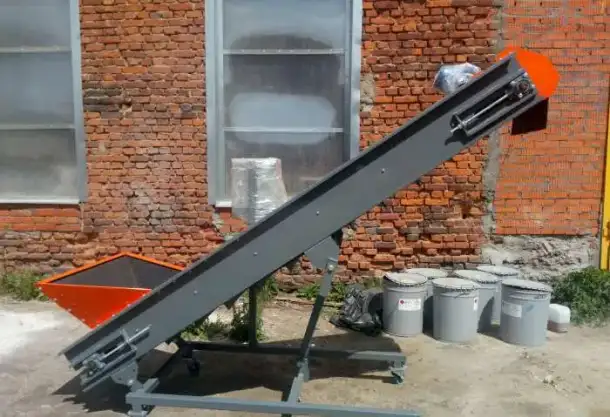Транспортер ленточный наклонный ТЛН-6060, фотография 3