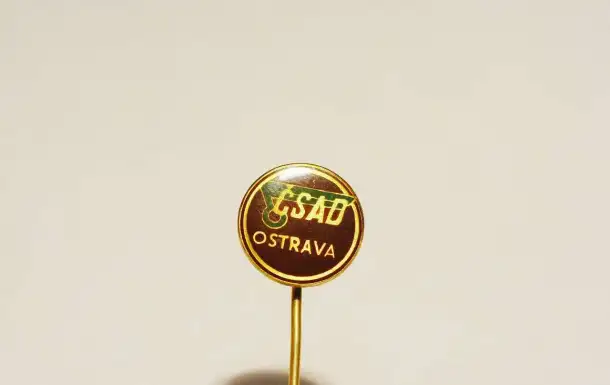 Значок CSAD Ostrava Чехословакия автопредприятие, фотография 1