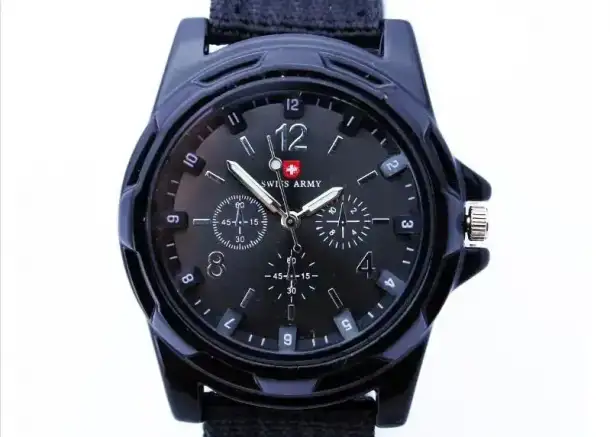 Новые часы Swiss Army Black, фотография 4
