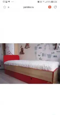 Кровать и полка в детскую ф.Любимый дом, фотография 4