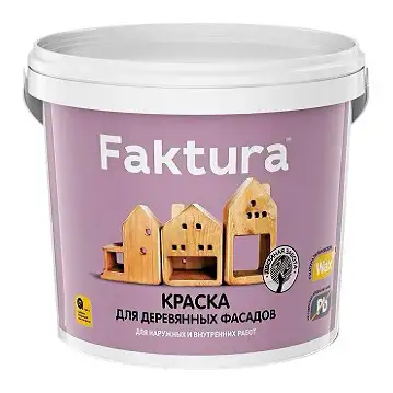 Краска FAKTURA для деревянных фасадов, фотография 1