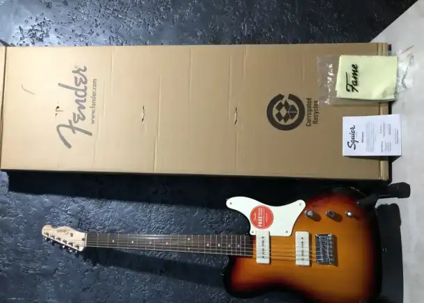 Fender squier paranormal baritone carbonita, фотография 9