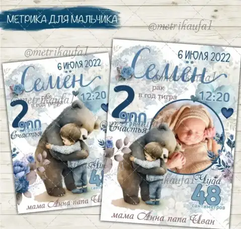 Детские метрики, фотография 7