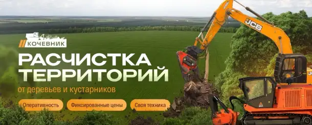Спил деревьев и кустарников, мульчирование, фотография 1