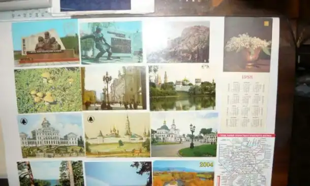 Карманные календарики «Природа и города», фотография 7