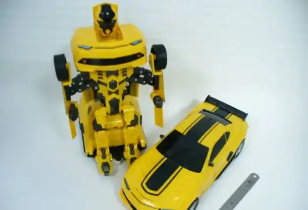 Робот автобот Bumblebee на радиоуправлении, фотография 3