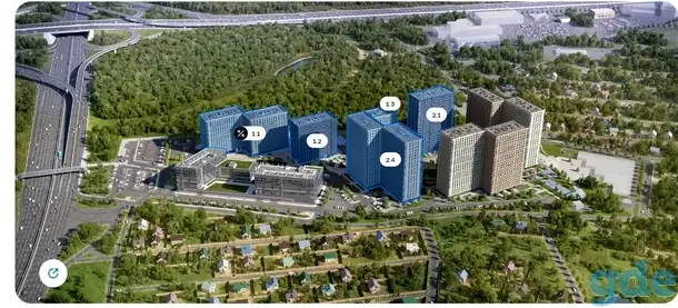 ЖК «Тропарево Парк», Новая ул. Цветочная, фотография 3