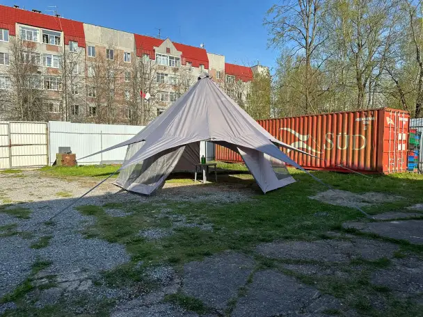 Шатер, тент для мероприятий - производство, фотография 9