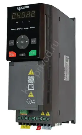 Преобразователь частоты векторный innovert imd152u43e (1,5 квт x 380 в), выходной, фотография 1