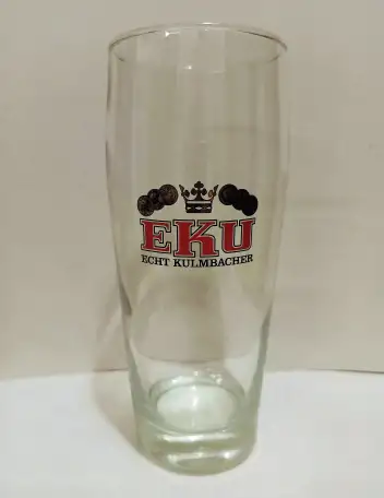 Бокал пивной коллекционный EKU Echt Kulmbacher, фотография 1
