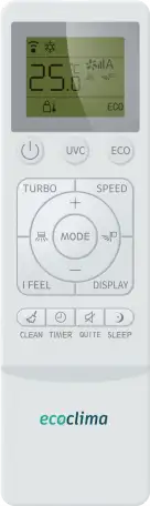 Настенный кондиционер не инвертор Ecoclima Nova Line ECW-СH07AA-4R1EC-CH07A-4R1, фотография 2