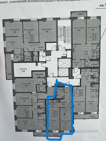 2х квартира ул. Высотная 2ц г. Красноярск, 54,00 м², 3 эт., Октябрьский, УЛ. ВЫСОТНАЯ 2Ц, фотография 1