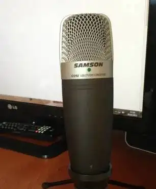 Samson c01u. Конденсаторный usb микрофон, фотография 1