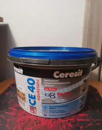 Затирка Ceresit: CE33/40/43 цементная, фотография 7