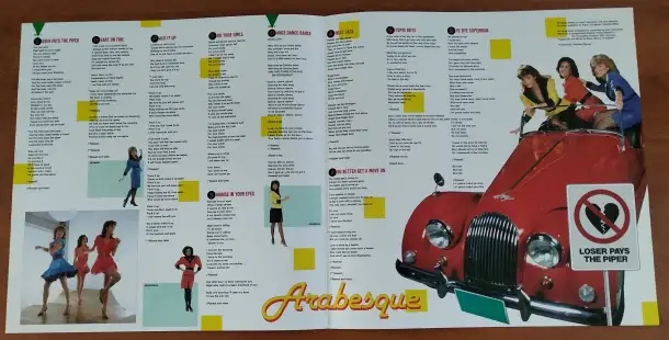 Arabesque - Arabesque VIII  Loser Pays The Piper  1983, фотография 4