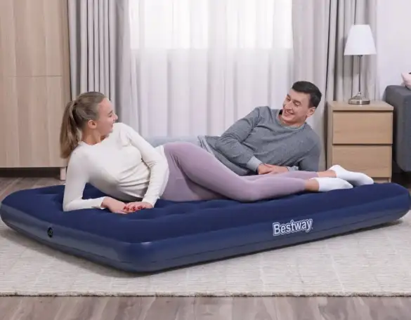 Новый матрас надувной Bestway 191х137х22см полутораспальный, фотография 3