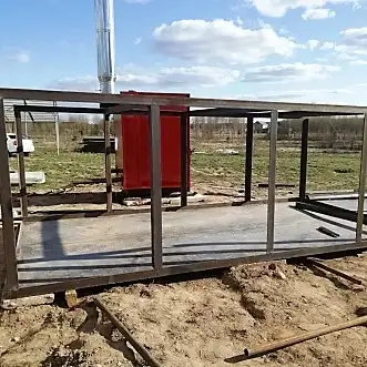 Отопление теплицы пиролизным котлом серии КО, фотография 2