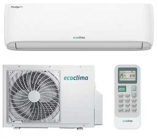 Настенный кондиционер не инвертор Ecoclima Prestige Line ECW-HE07BB-4R2  EC-HE07B-4R2, фотография 1