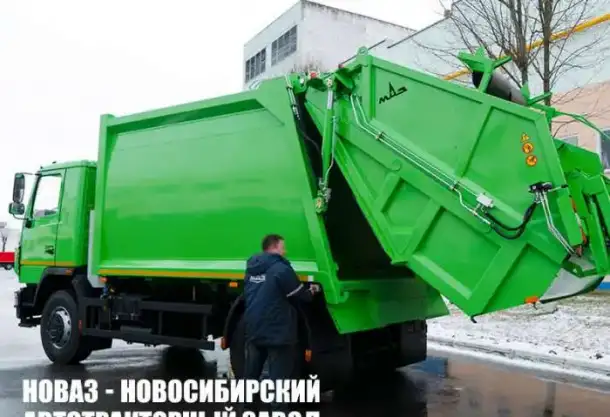 Мусоровоз с задней загрузкой МАЗ 5904C2-012, фотография 2