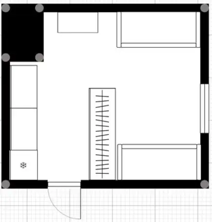 Квартира, 17,00 м², 3 эт., Площадь Габдуллы Тукая м., Нариманова ул, 45, фотография 9