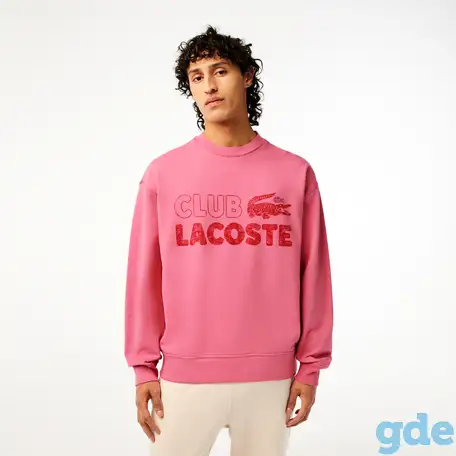 Мужская толстовка lacoste loose fit, фотография 1