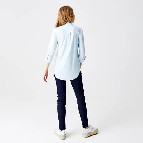 Женская рубашка lacoste regular fit, фотография 2