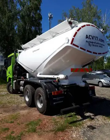 Автоцементовоз на шасси автомобилей SHACMAN X3000  17м3, фотография 5