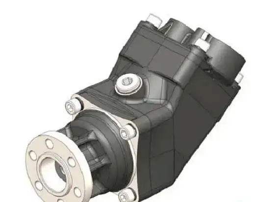 Гидравлический аксиально-поршневой насос Binotto HDS-64 R UNI (правый, фотография 1