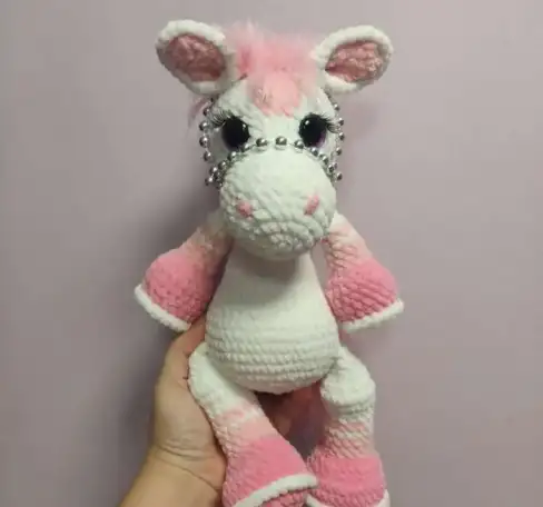 Лошадка вязаные игрушки, фотография 2