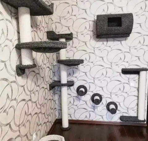 Игровые комплексы и когтеточки для кошек, фотография 4