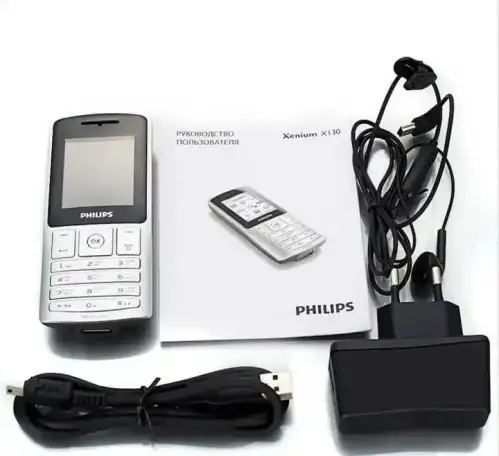 Philips Xenium X130 оригинал,2-сим,комплект., фотография 6