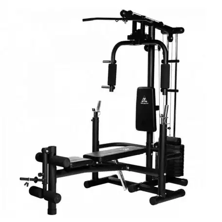 Силовой комплекс со скамьей dfc homegym, фотография 2