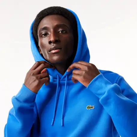 Мужская толстовка lacoste classic fit с флисом, фотография 3