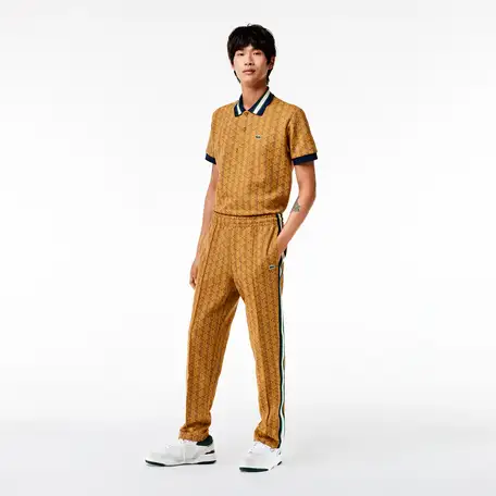 Спортивные брюки lacoste paris regular fit с монограммой, фотография 3