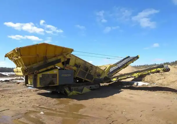 Грохот двухдековый Keestrack, 2014 г, 7300 м/ч, фотография 2