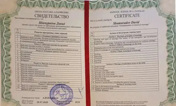 Сертифицированный массажист, фотография 2