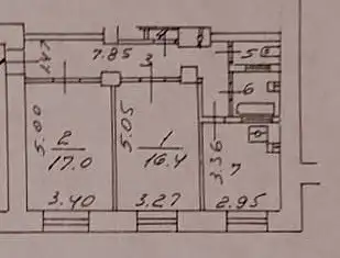 Продаю квартира на Таганке, Краснохолмская наб. д.1/15, 61,00 м², 2 эт., Таганская м.,, Краснохолмская наб. д.1/15, фотография 14