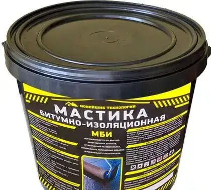 Мастика Полимерно Битумная (Кровельная, Фундамент, Резиновая, Каучуковая, зимняя. Праймер Битумный, Кузбасслак. оптом, фотография 4